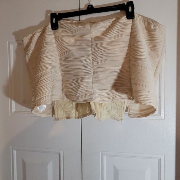 PRETTY little things Plus Size 22 Stone Textured push up Corset Top Nwt Unworn - Picture 6 of 8